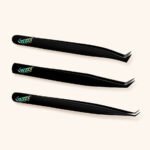 Eyelash Fiber Tip Tweezers